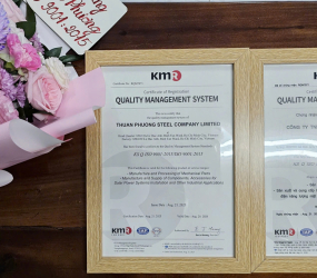 Công ty TNHH thép Thuận Phương nhận chứng nhận ISO - Bước tiến mới trong quản lý chất lượng